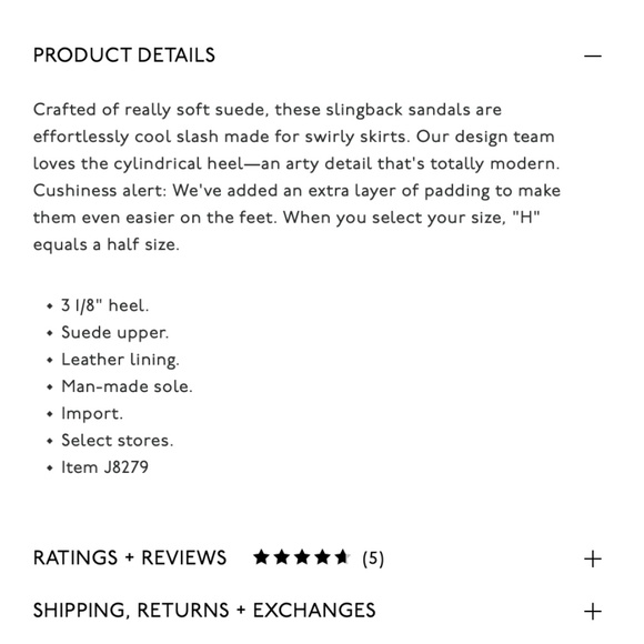 Madewell Alana Slingback Sandal in Black - Picture 9 of 9